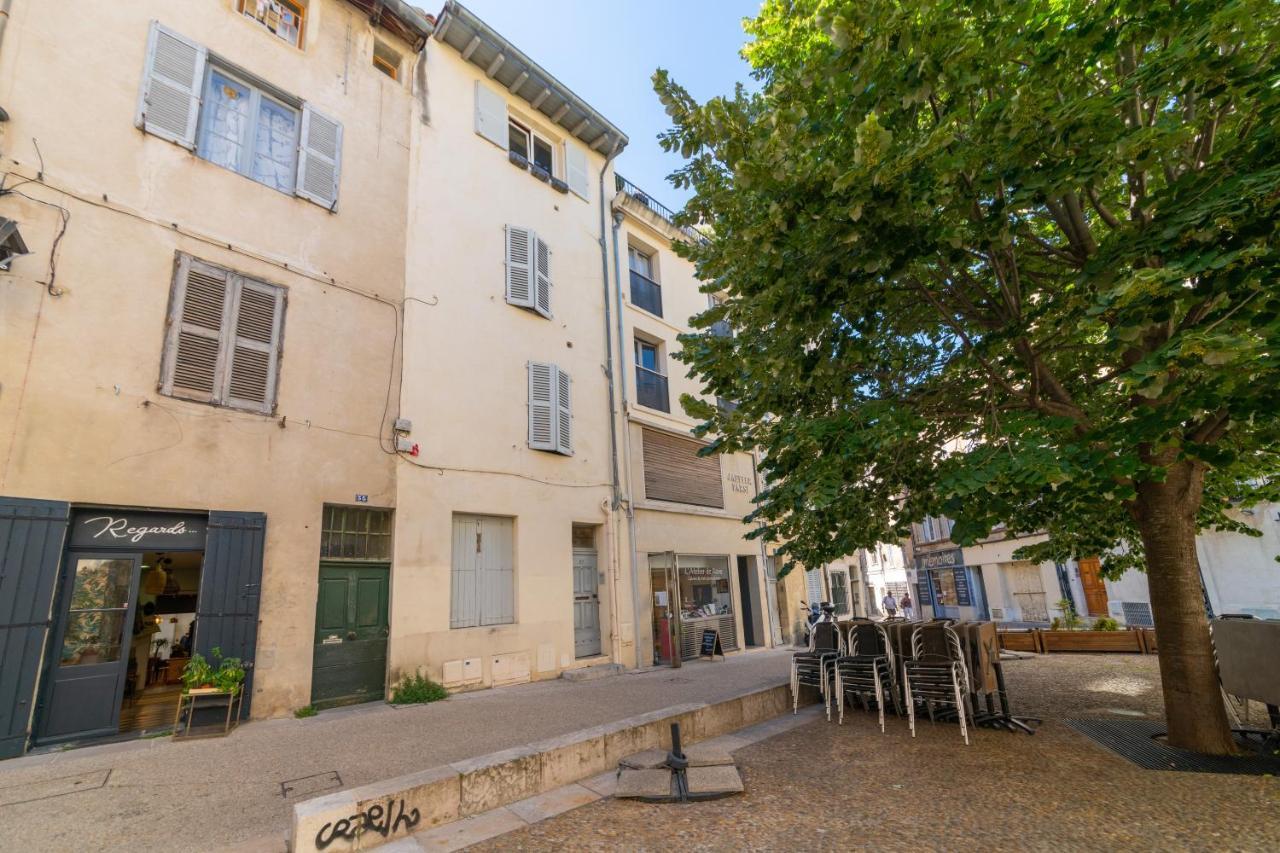 Hypercentre 10 Min De La Gare D'Avignon - Appartement Charmant Et Lumineux Exterior foto